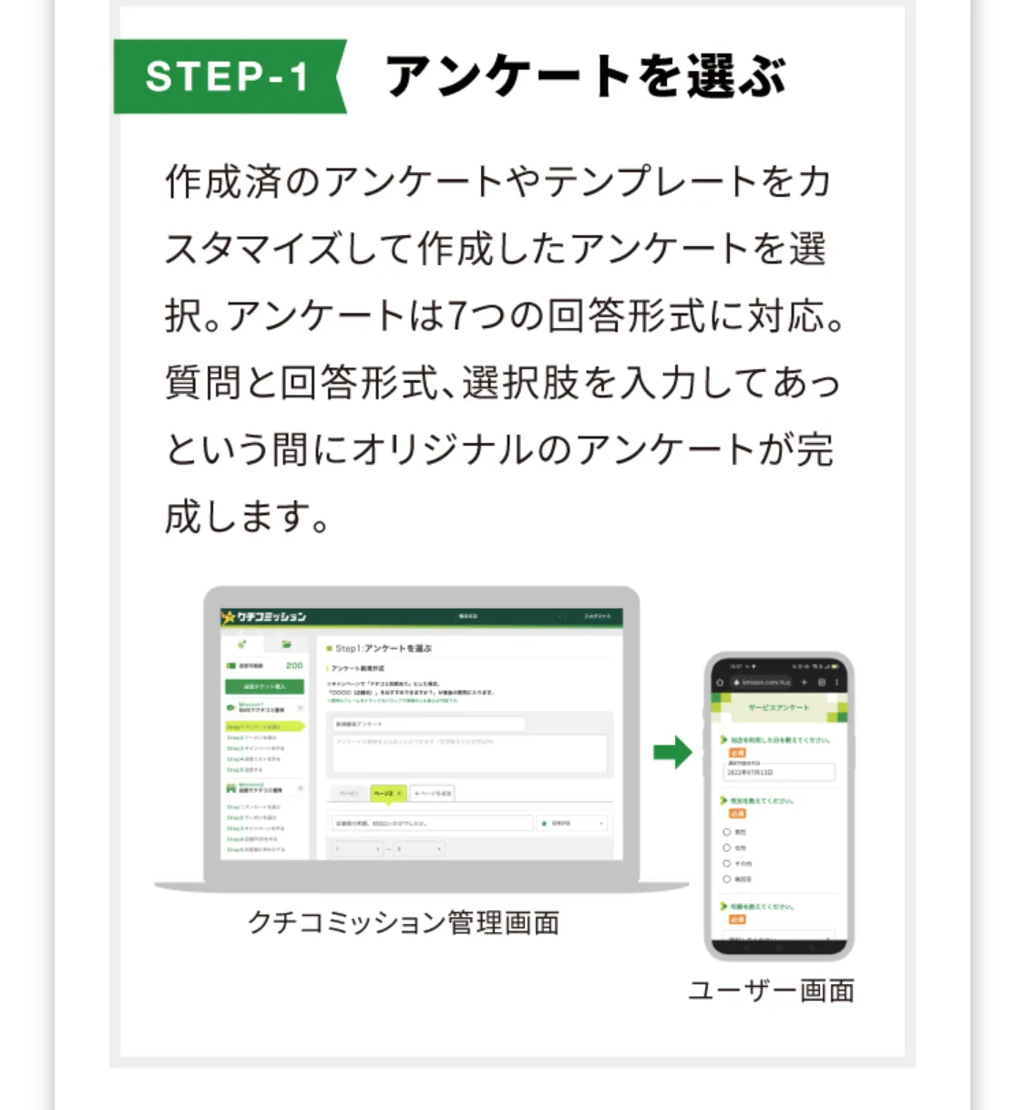 キャンペーン作成機能
