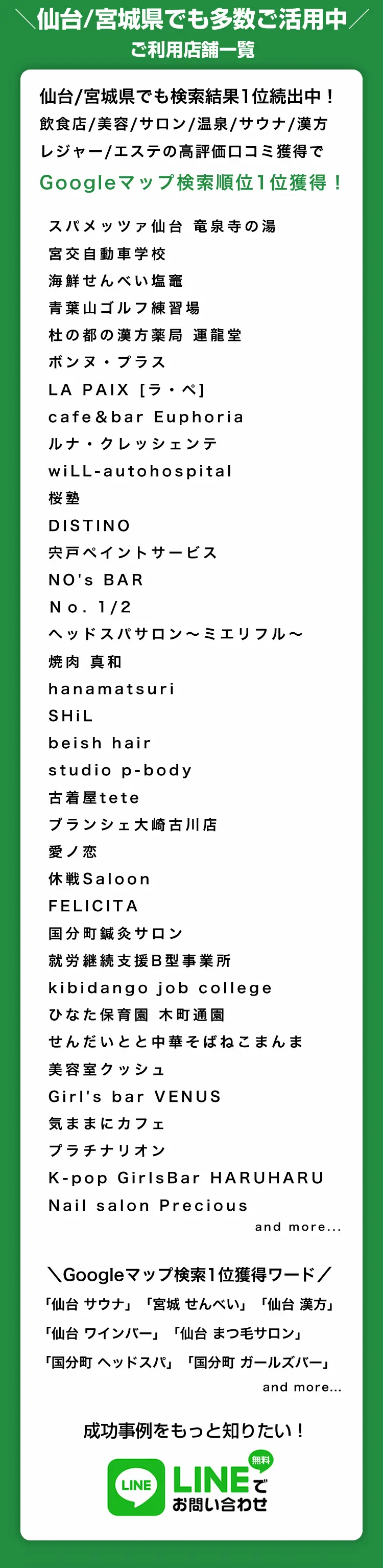 契約導入店舗事例